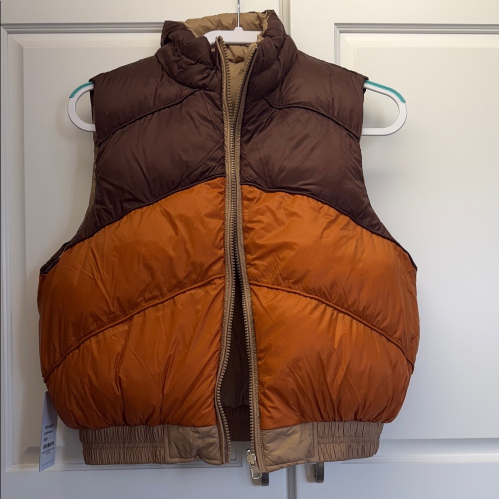 Women's Cropped Puffer Vest